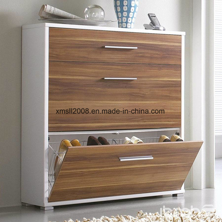 Wood Shoe Cabinet/ Shoe Shelf for Home Decoration