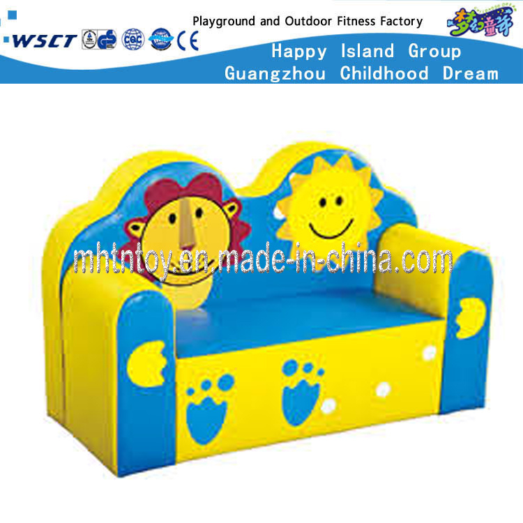 Kids Furniture Leather Double Sofa Chair for Sale (HF-09808)