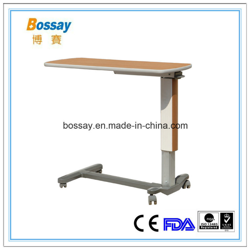 Medical Furniture Hydraulic Over Bed Table