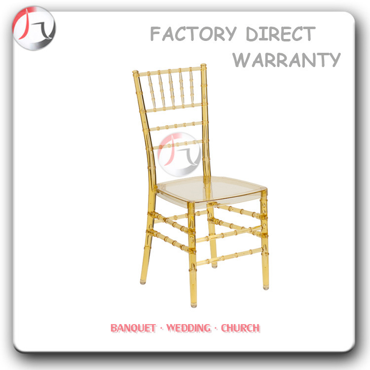 Modern Clear Plastic Stackable Resin Chiavari Chair (RT-01-1)