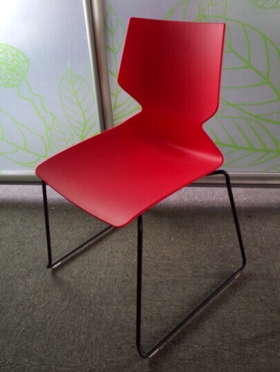 En16139 Standard 150kg Heavy Duty Plastic Steel Conference Chair