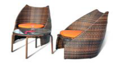 Outdoor Rattan Furniture Leisure Chair and Table