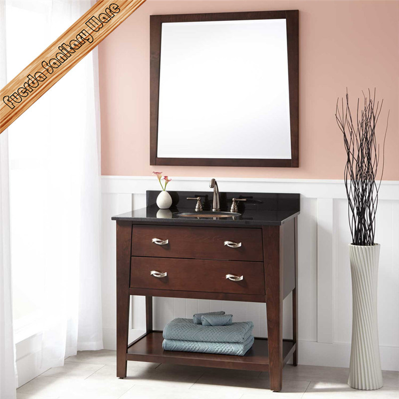 Fed-341 36 Inch Hot Sales Modern Solid Wood Bathroom Cabinet