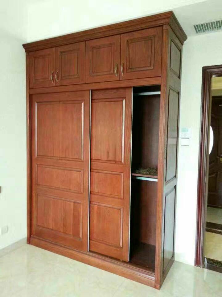 Solid Wood Sliding Wardrobe