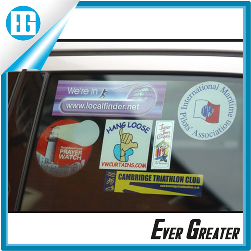 Custom Waterproof Window Sticker for Car Decoration