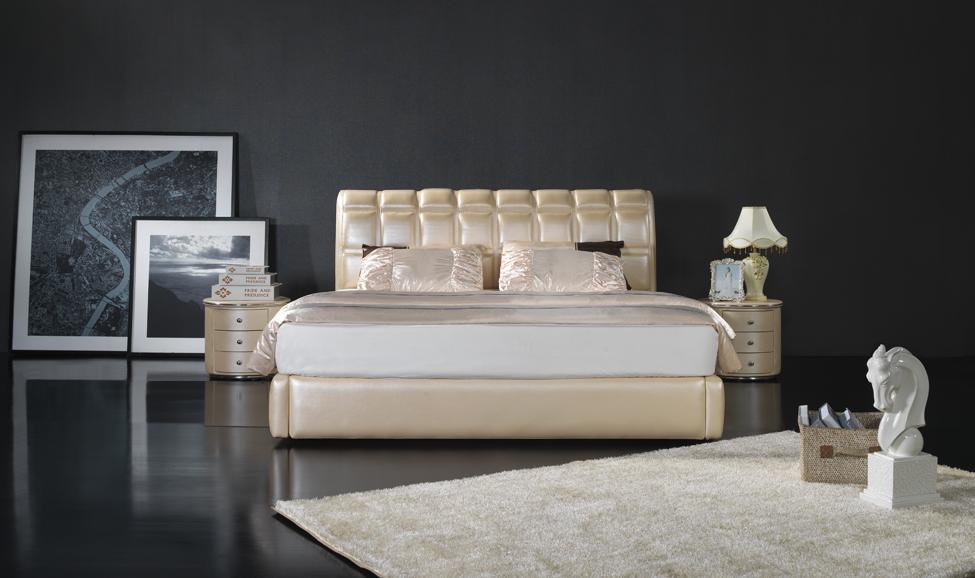 Bed Design Furniture -Modern Soft Bed (6061)