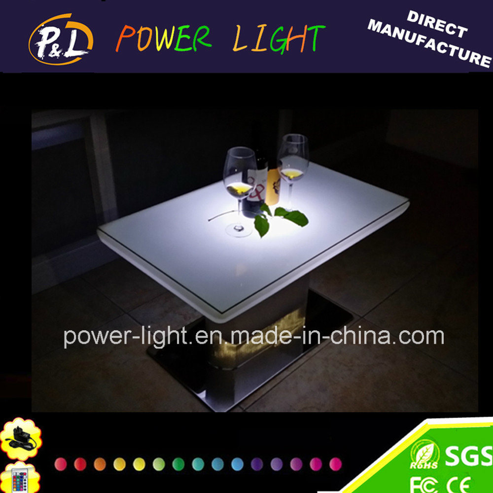 Modern Decorative Illuminated LED Coffee Table