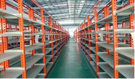 Heavy Duty Long Span Metal Shelving for Industrial Warehouse Storage Solutions