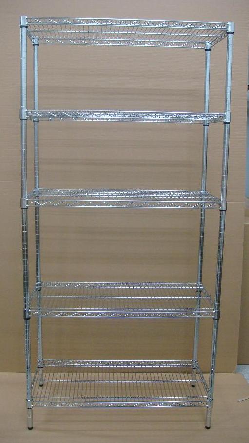 Chrome Wire Shelving