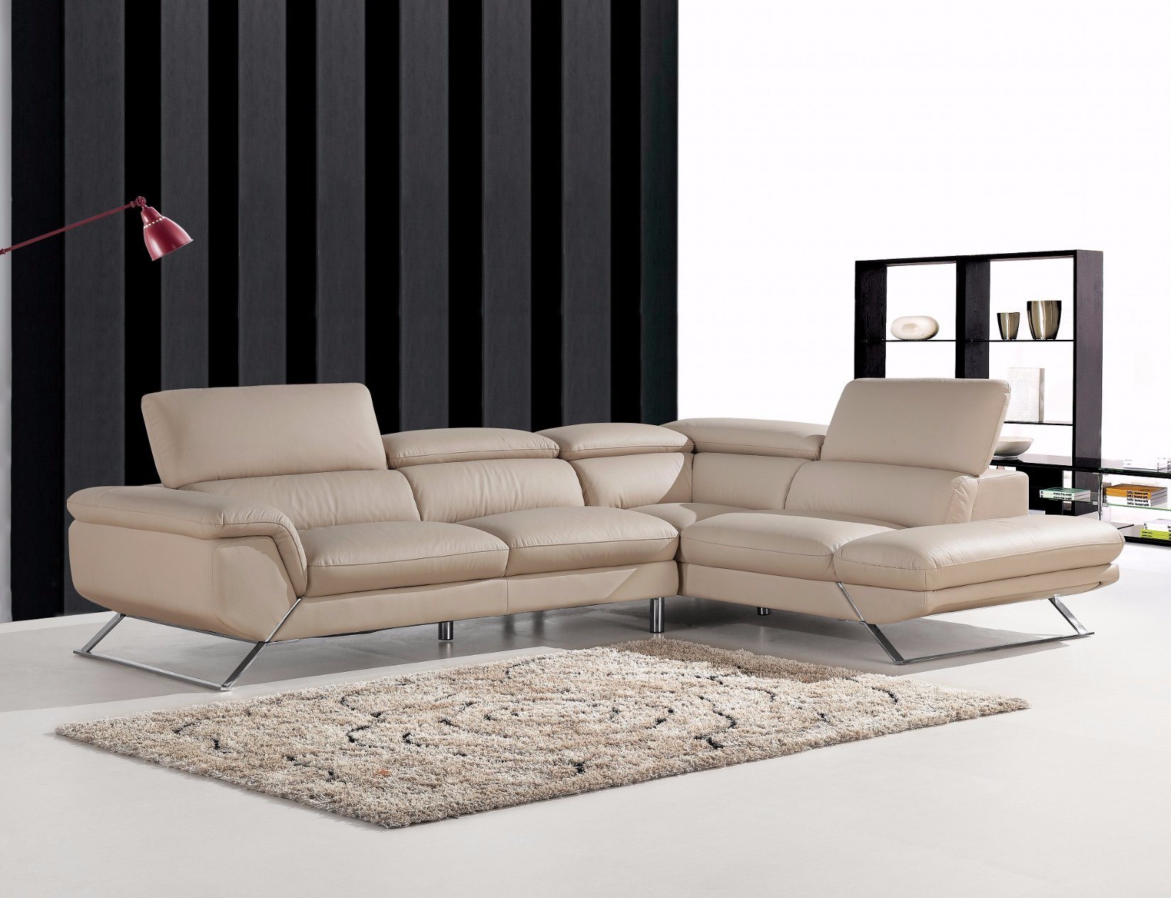 Modern Corner Sofa Stainless Steel Simply Sofa Sbl-9220