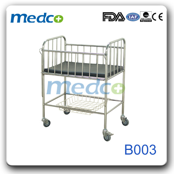 Hospital Baby Crib/ Trolley