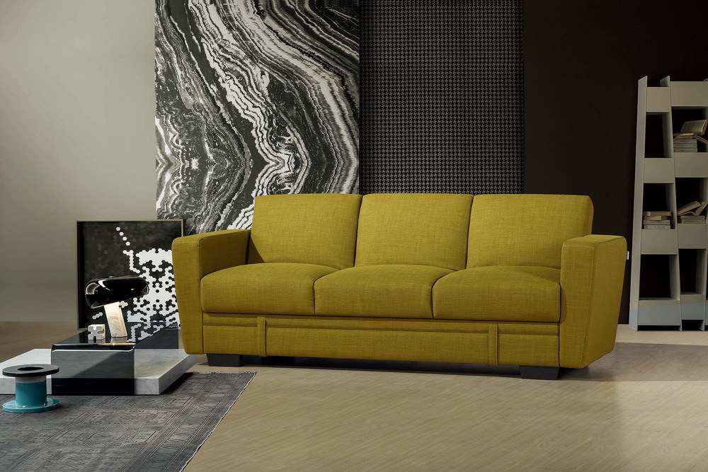 Modern Folded Sofa Bed with Storage (B014)