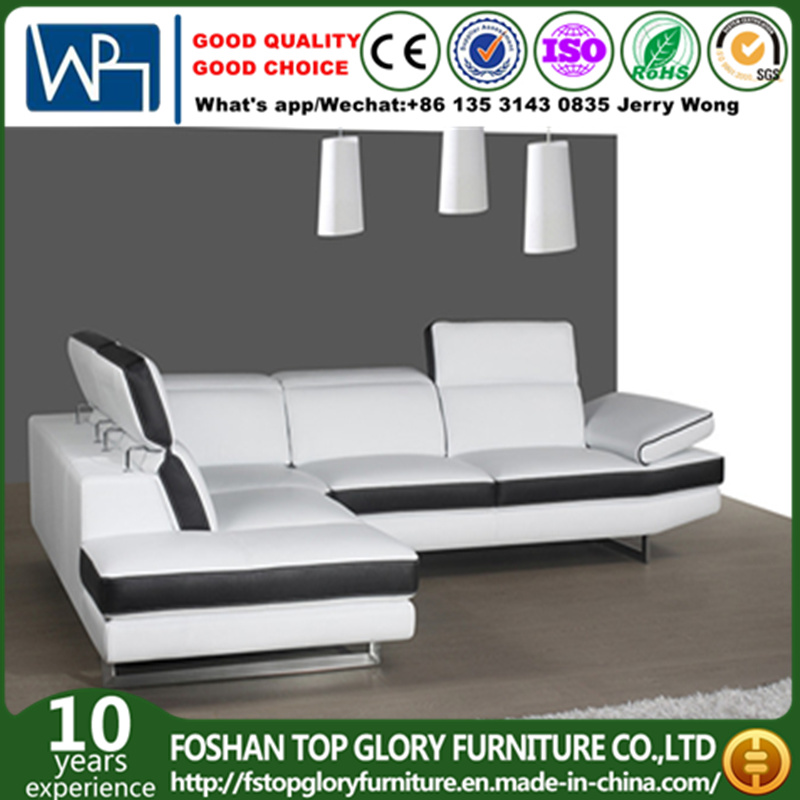 Elegant Black and White Sofa for Living Room Decoration (TG-1980)