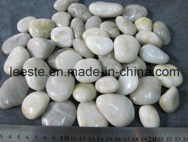 Top Quality High Polished White Pebble, River Stone