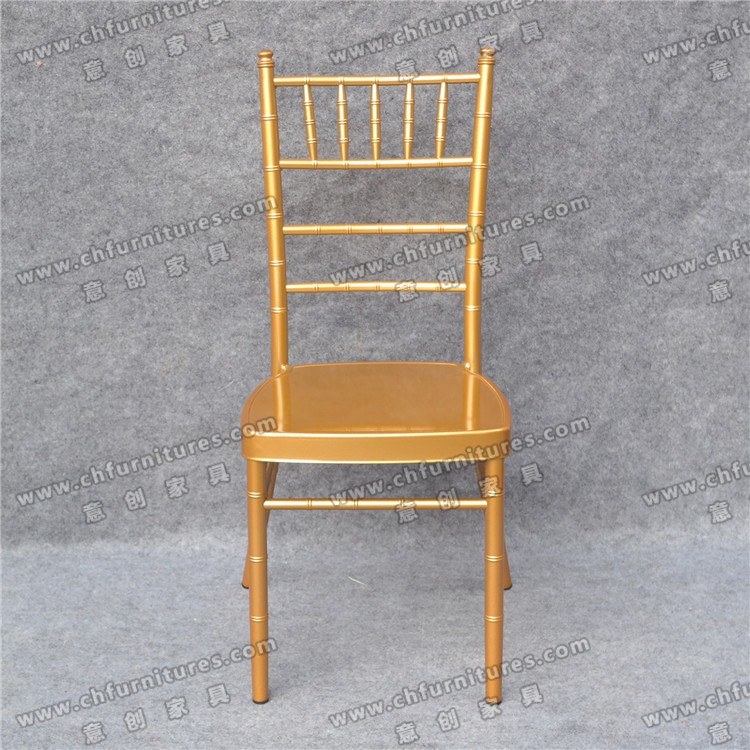 Stacking Metal Hotel Restaurant Banquet Wedding Tiffany Chiavari Chair Yc-A21-1