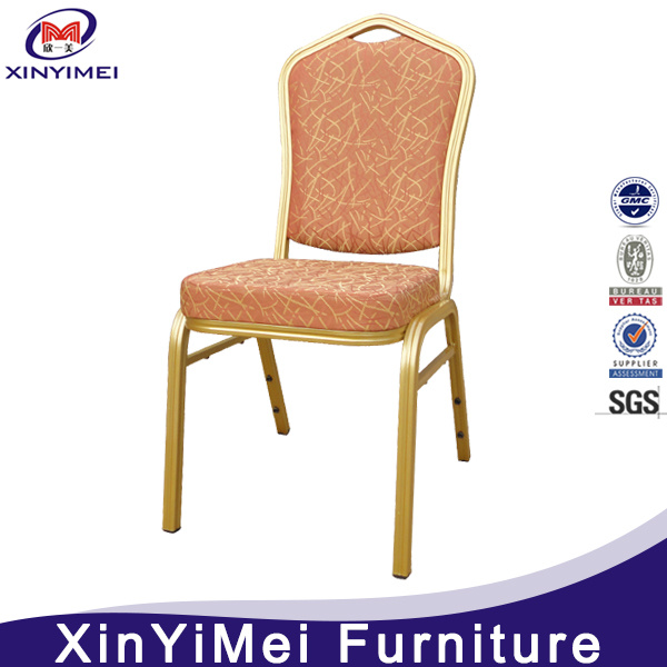 Hot Sale Metal Event Aluminum Wedding Stackable Banquet Chairs in Hotel Furniture