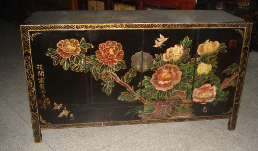 Antique Chinese Furniture Wooden Buffet