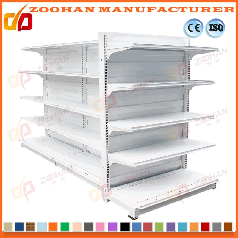 Ce Proved Gondola Steel Supermarket Gondola Steel Shelf Shelving (Zhs28)