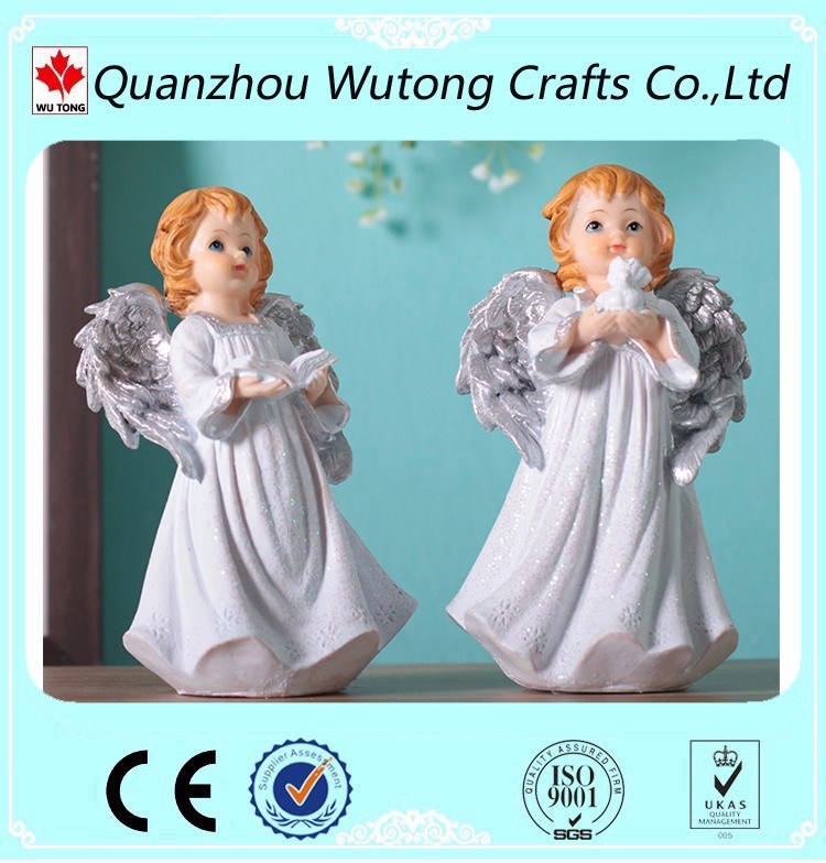 Wholesale Decoration Custom Resin Garden Angel Statue