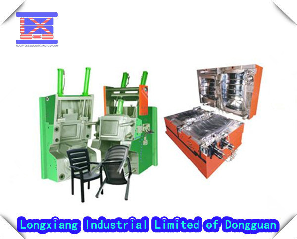 Professional Plastic Injection Mould/Mold for Armless Chair/Stool/Furniture