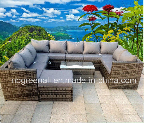 Modern European Hotel Rattan Patio Outdoor Furniture (GN-9104S)