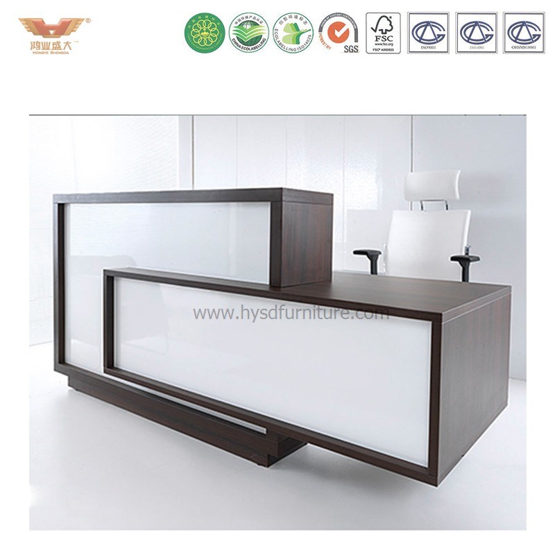 High Quality Durable Antique Chinese Sculpture Design Reception Desk for Shops