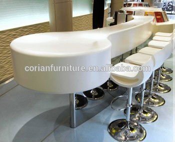 Acrylic Solid Surface Restaurant Dining Table