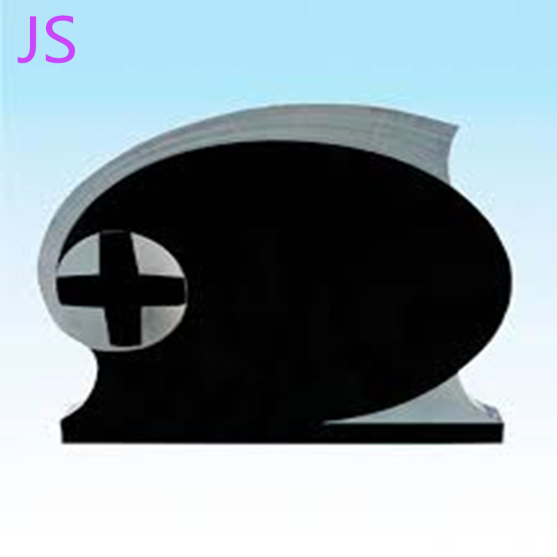 Absolute Black Granite Monument Designed for Custom Specifications