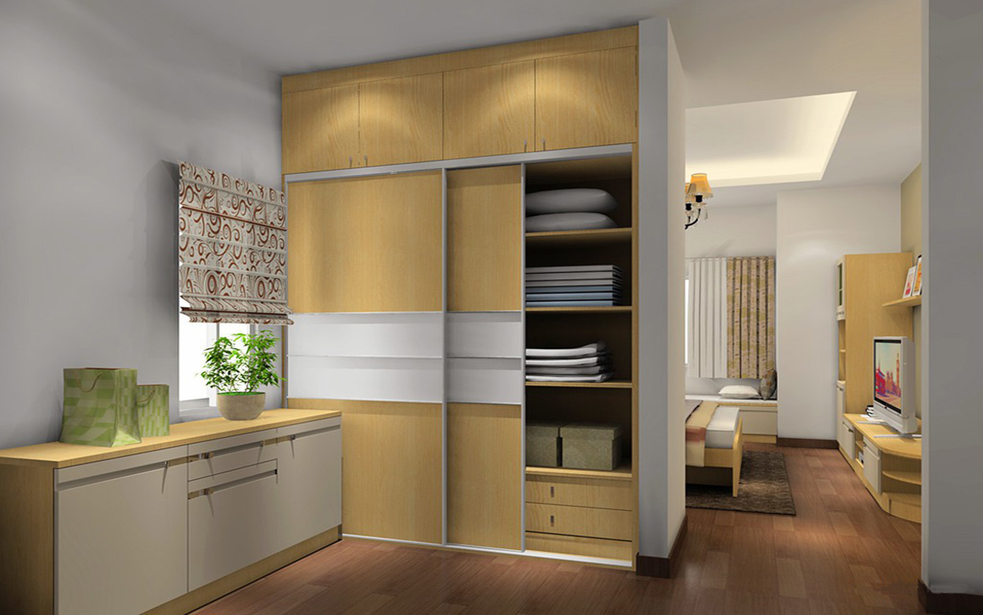 Professional Wardrobe Manufacturer Hot Sale Cheap Classic Bedroom Furniture (zy-059)