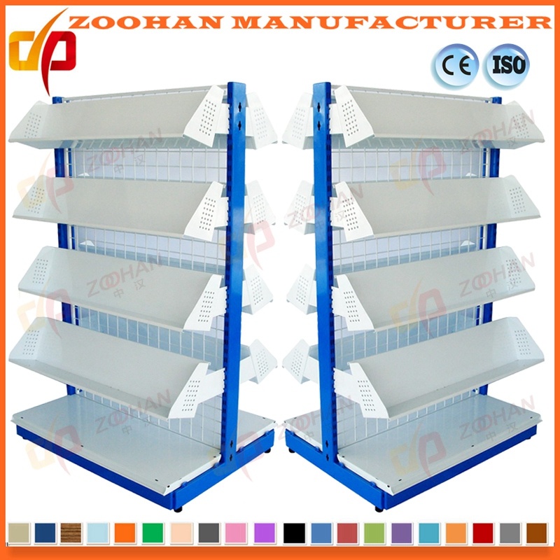 Wall Shelves Supermarket Retail Shop Magazine Display Shelving Bookshelf (Zhs450)