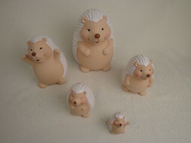 Little Ceramic Hedgepig Figurine