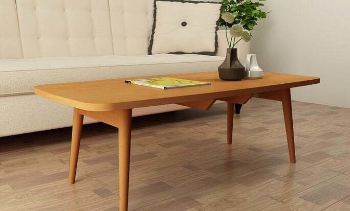 Solid Wood Desk Modern Desk Living Room Desk Tea Table Fashion Tea Table (M-X2033)