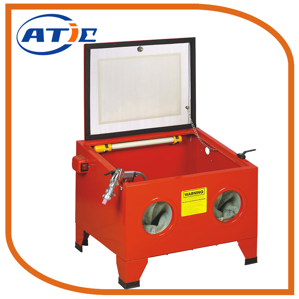 90L Wet Sandblasting Tank, Mini Sand Blasting Cabinet for Sale