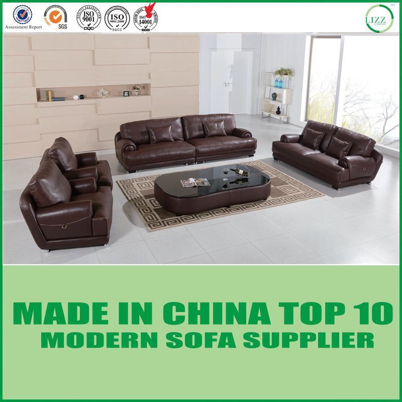 Home Furniture Leisure Modern Leather Sofa