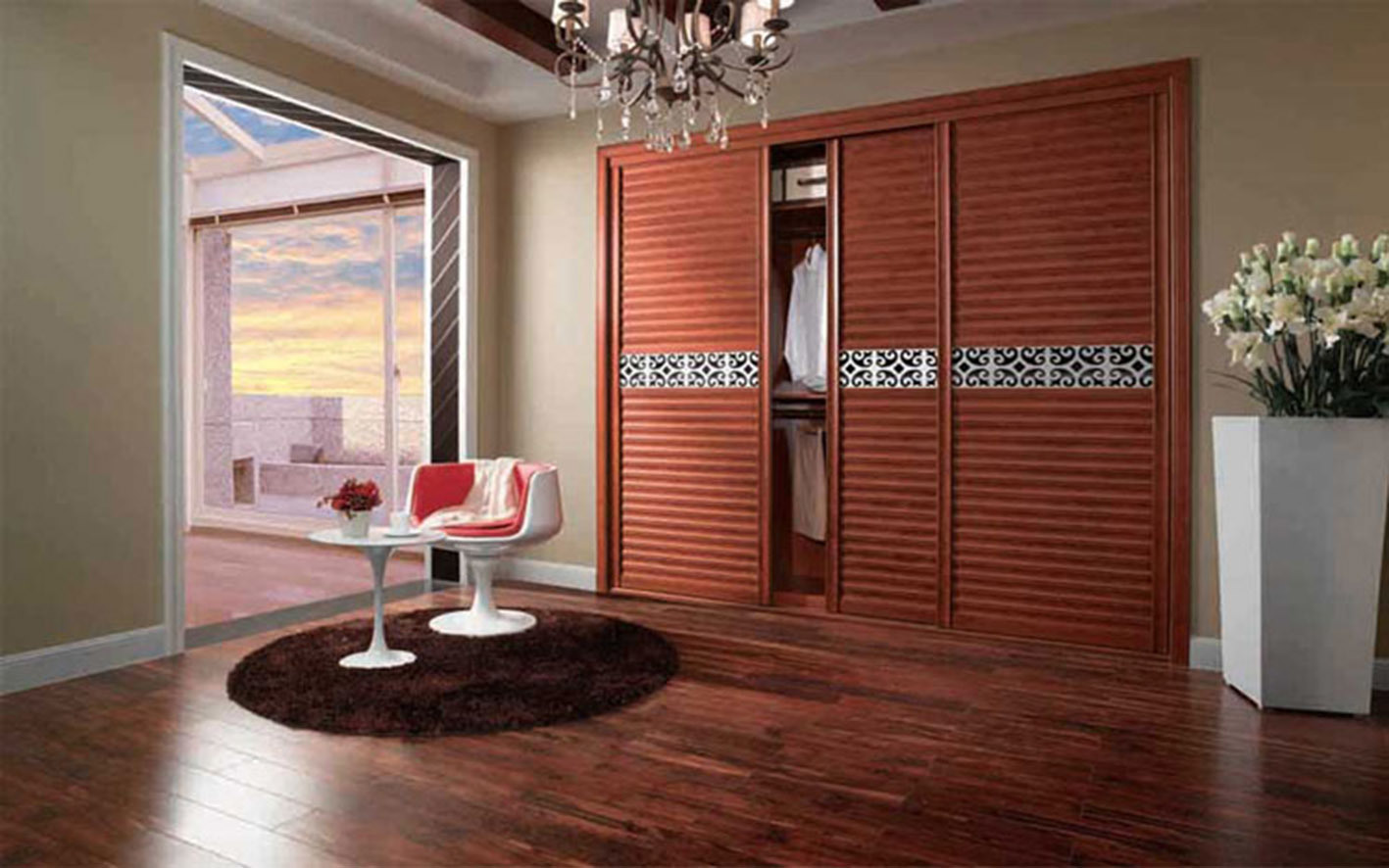 2017 Red Cherry Mood America Style Wardrobe Furniture (zy-055)