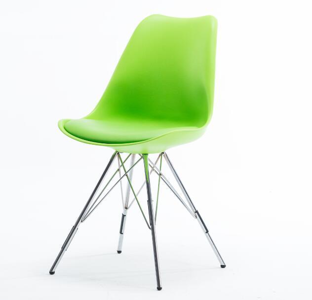 PP Plastic Classical Metal Dining Chair