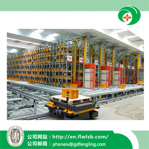 Asrs Pallet Rack System for Warehouse with Ce Approval