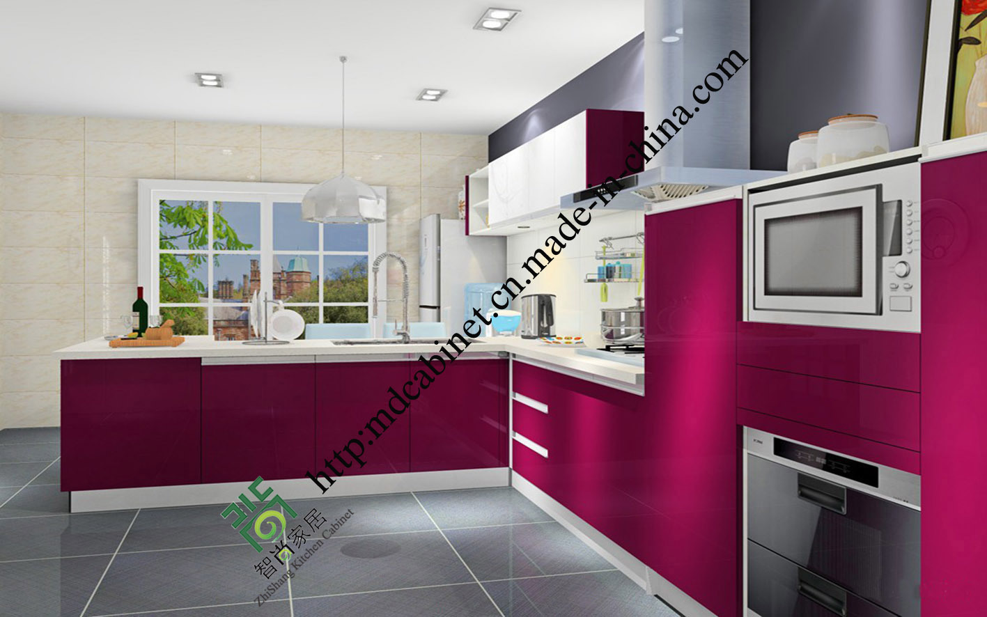 Fashion UV Kitchen Cabinet (zs-433)