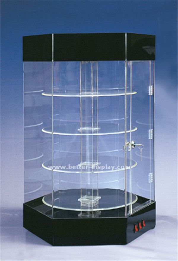 Custom Clear Acrylic Display Cabinets