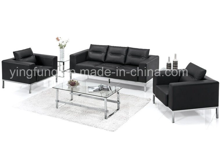 Modern Style Waiting Room PU Leather Office Sofa (SF-633)