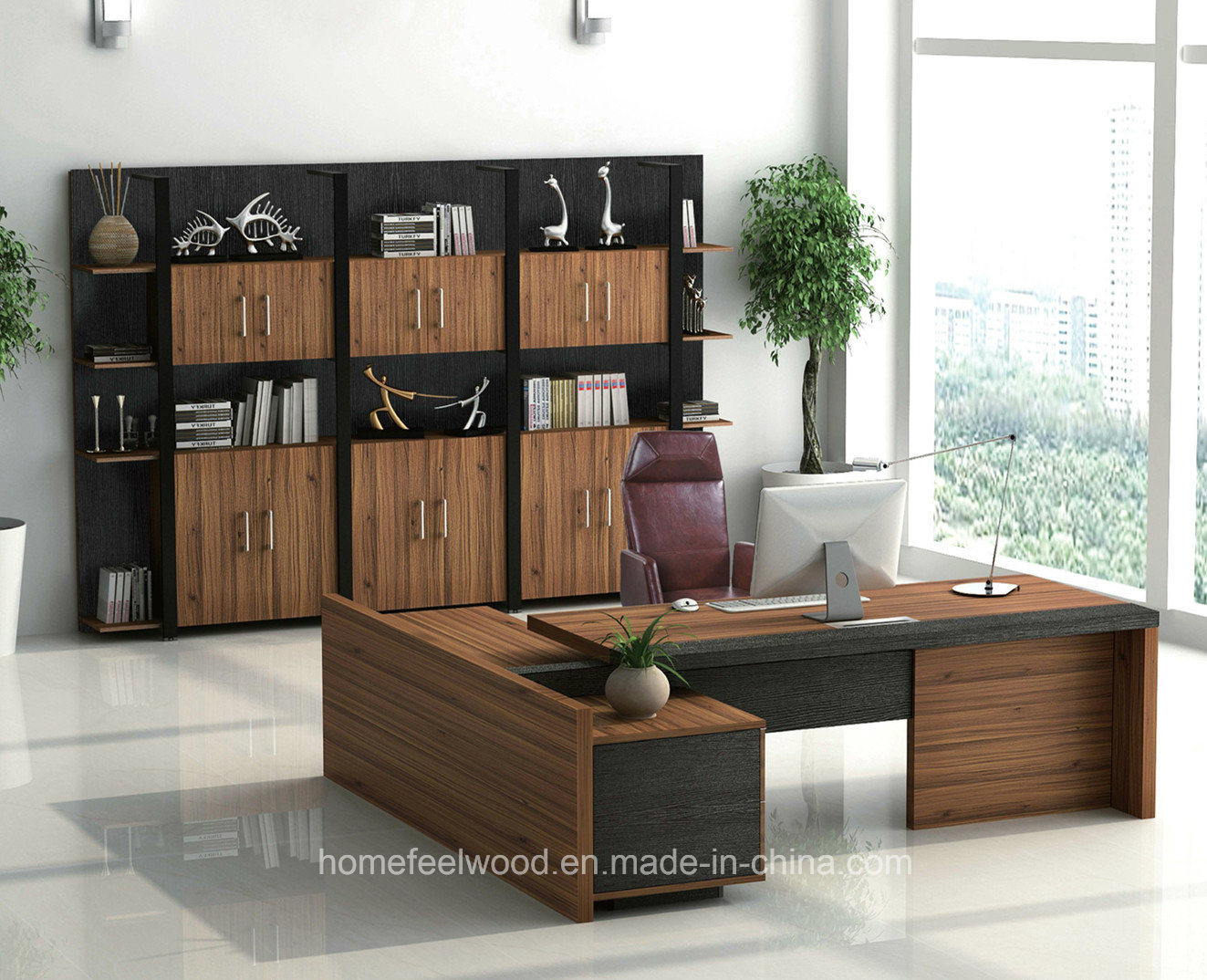 Factory Price Presidential Office Furniture Desk (HF-JO2061)