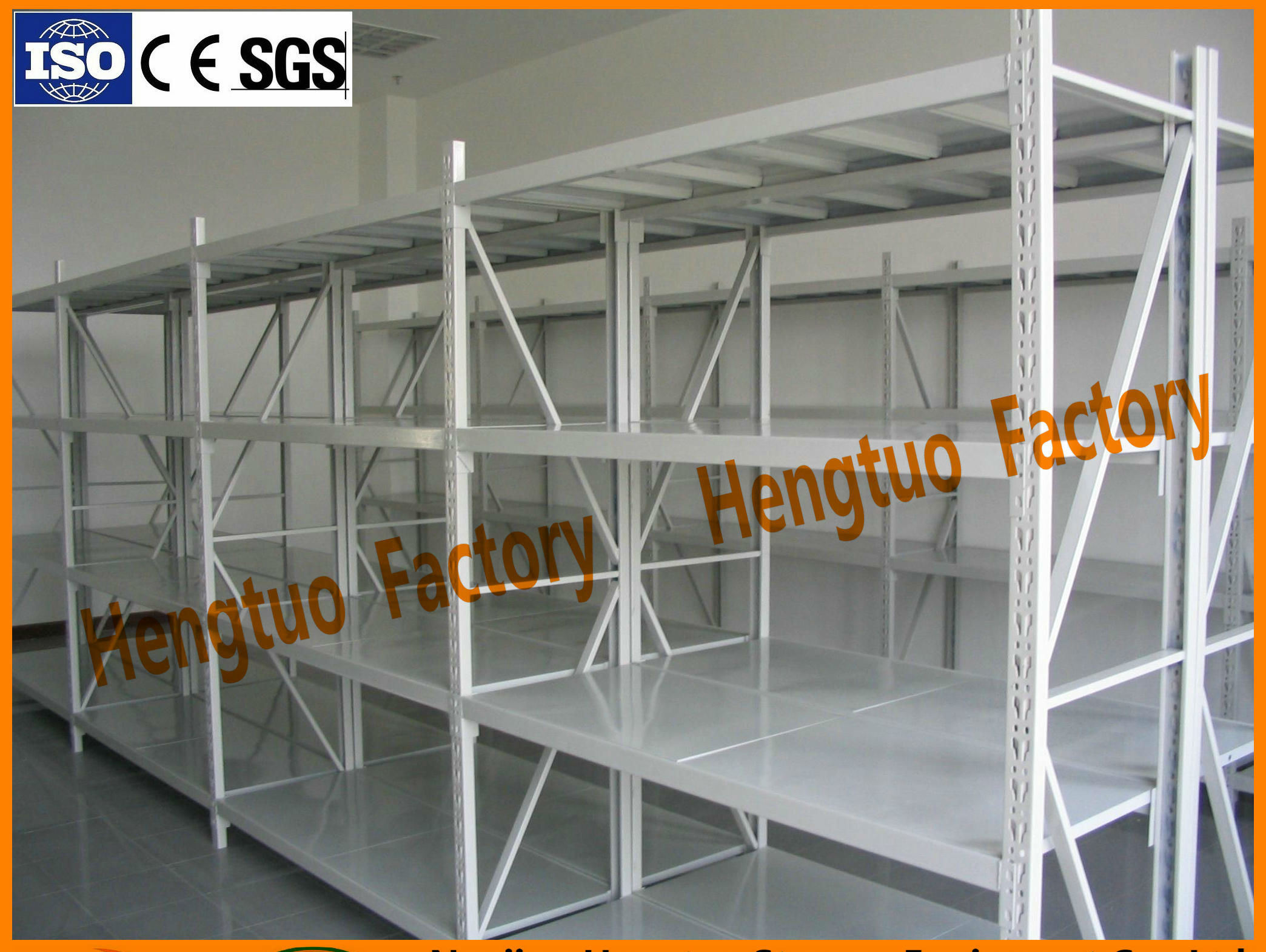 Industrial Metal Light Duty Warehouse Goods Shelf Wholesale