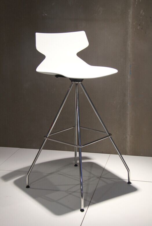 ANSI/BIFMA Standard Swivel Stainless Steel Barstool