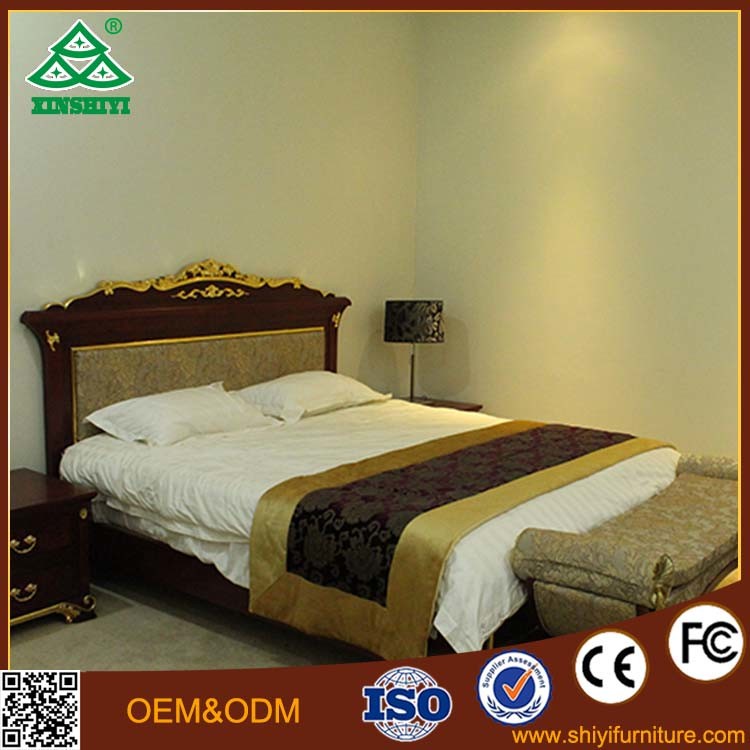 Modern Wooden Hotel Furniture, Cheap Hotel Bedroom Set