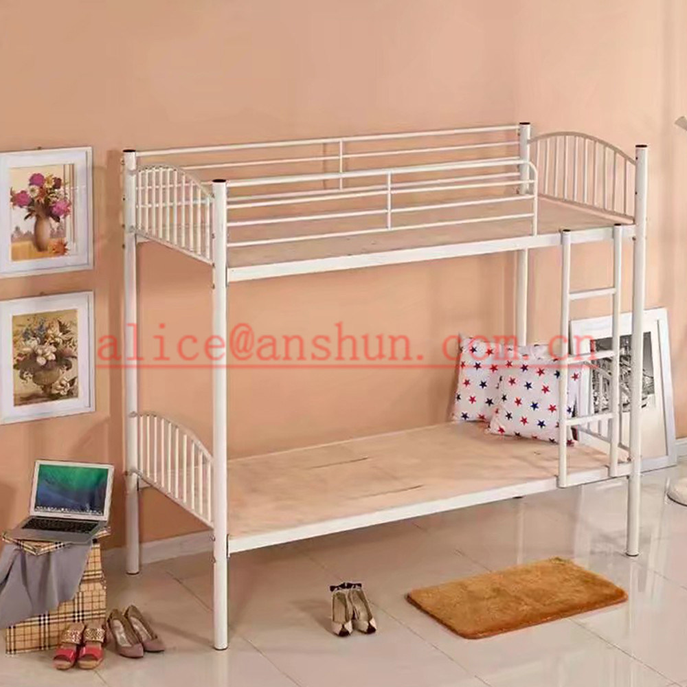 Jas-086 Cheap Two Person Adult Bunk Beds / Metal Double Bunk Bed