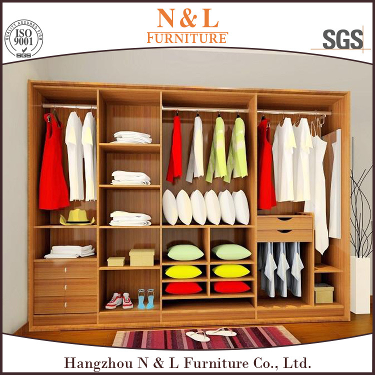 N&L Custom Made Bedroom Wardrobe Design Cheap Closet for Clothes