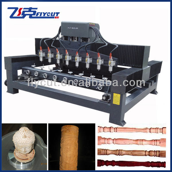 Table Moving CNC Rotary Engraving CNC Machinery 2018