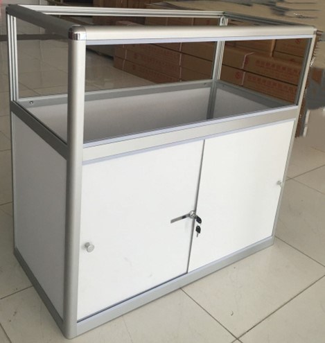 Aluminium Glass Display Cabinet Used in Fairs