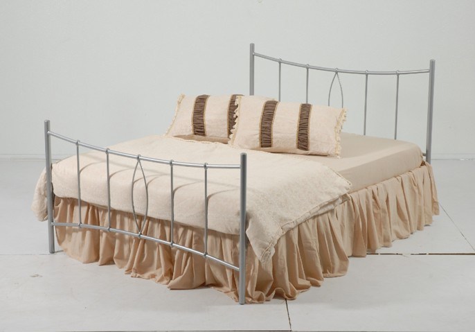 Modern Design Metal Double Bed (HF070)