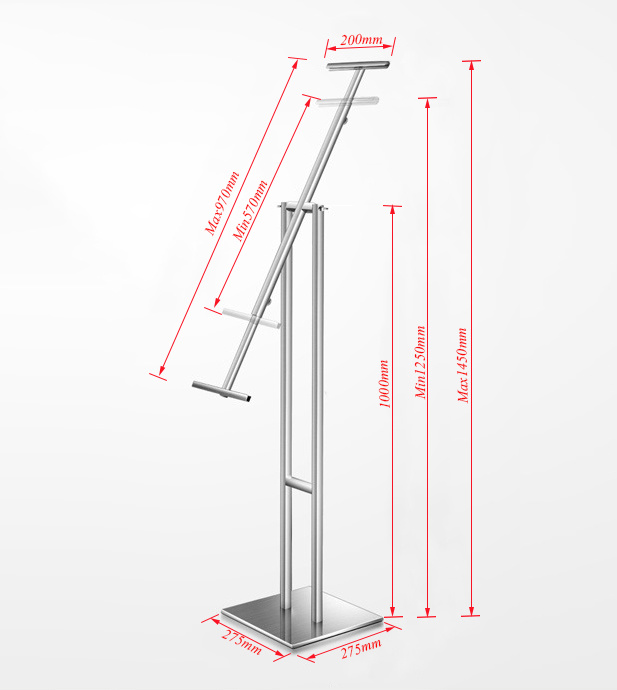 Multifunction Metal Display Stand / Display Rack / Exhibition Shelf